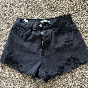 Black pacsun vintage high rise shorts